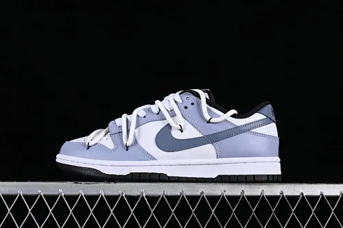 All Categories Nk SB Dunk Series Nk SB Dunk Low Low-top sneakers Nk SB Dunk Low Blueberry soda Simple haze gray blue SB strap low-top casual sneakers DD1503-101